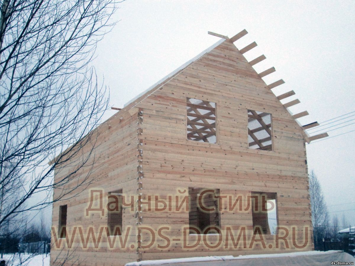 Дачный дом по проекту Д-021